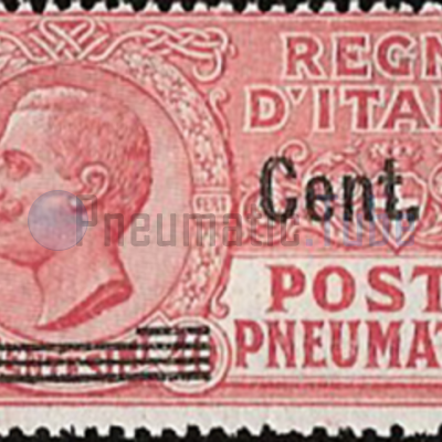 1927-07-22 - 40 Centesimi stamped Cent. 35
