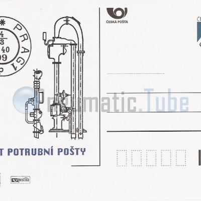 100 Year Pneumatic City Mail Prague 4 March 1899