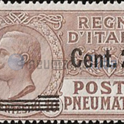 1925-03-18 - 10 Centesimi stamped Cent. 20