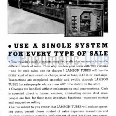 Use a single system for every type of sale
