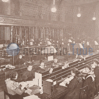 #1 - Pneumatic-Tube Room General Post Office London 1897