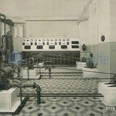 Pneumatic Tube Engine Room Geneva (Mix & Genest)