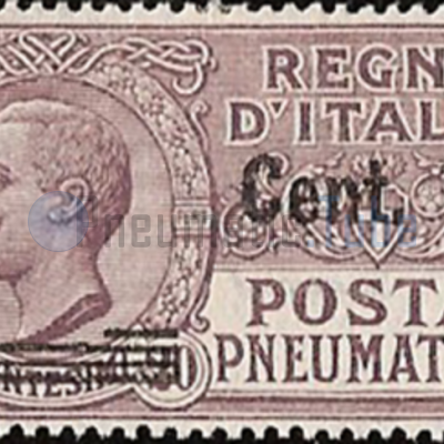 1927-07-22 - 20 Centesimi stamped Cent. 15