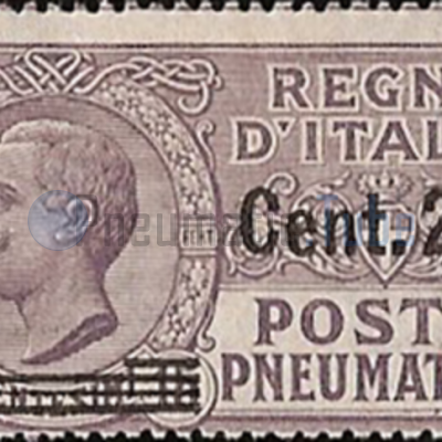 1925-03-18 - 15 Centesimi stamped Cent. 20